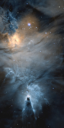 NGC 2264 Conehead and Christmas Tree Nebula
